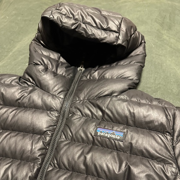 Women's Down Sweater Hoody - Picture 5 of 8